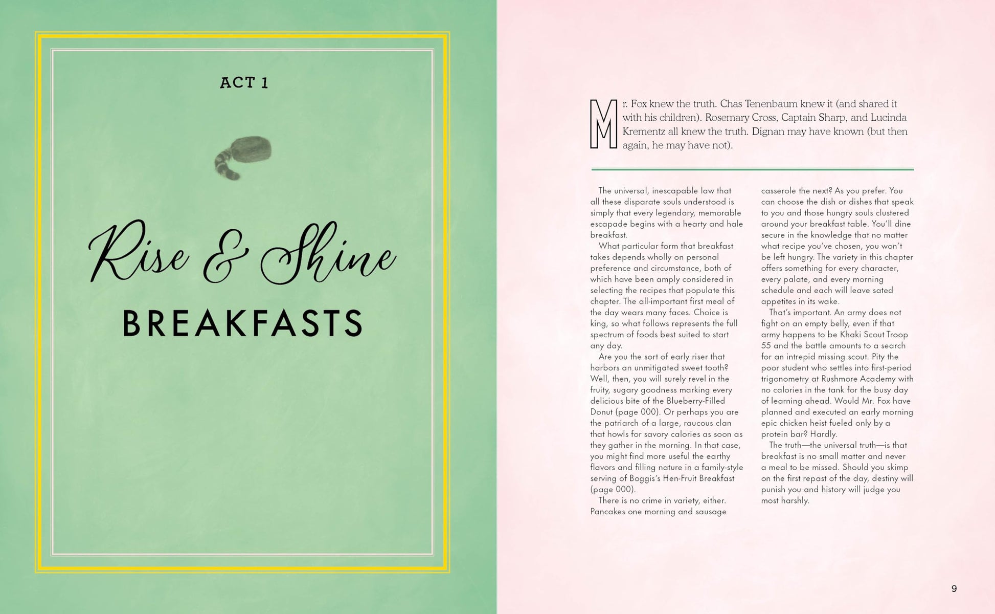 The Wes Anderson Cookbook: Whimsical Recipes Inspired by the Director and His Films (Directors Cut Kitchen)