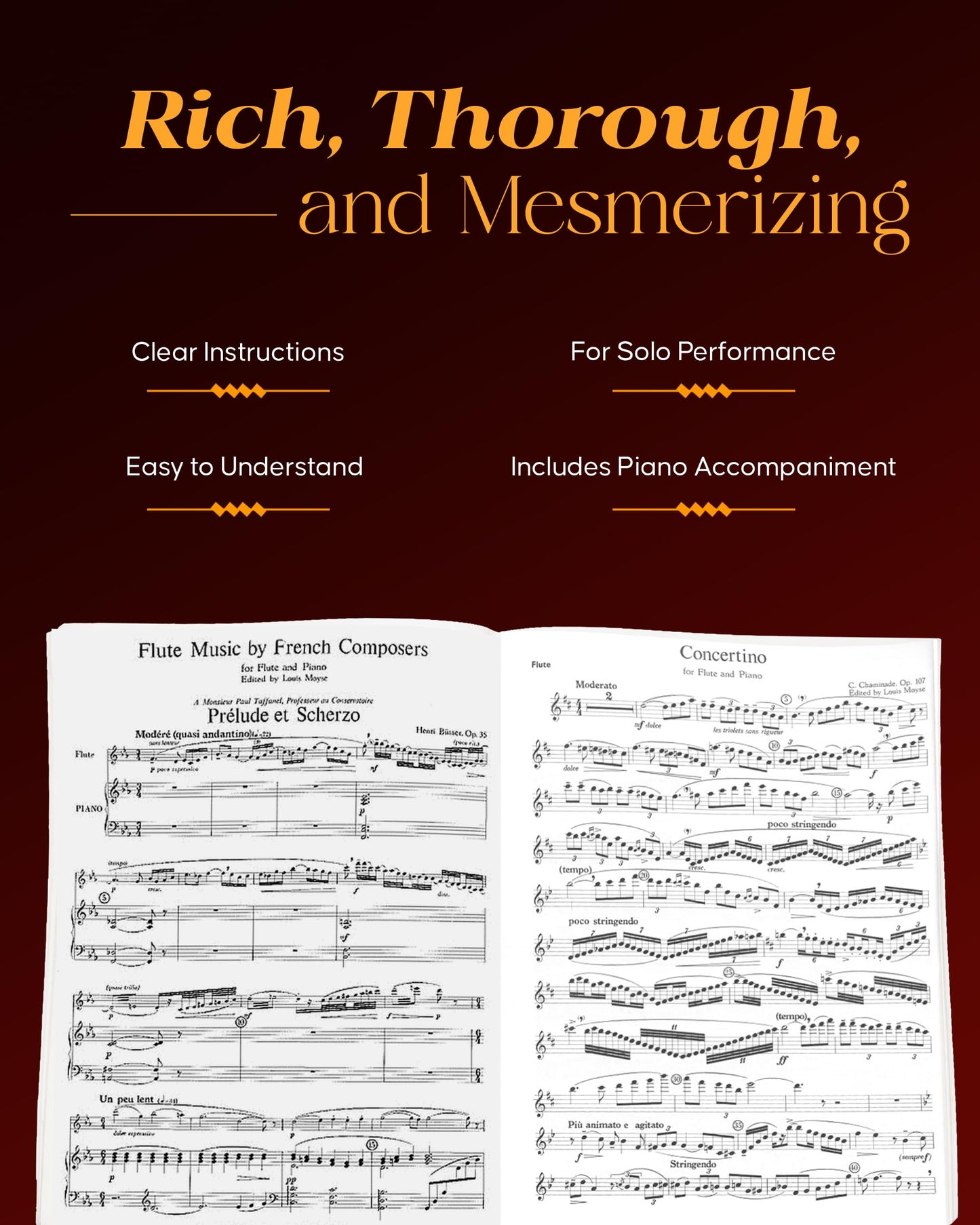Flute Music by French Composers for Flute and Piano