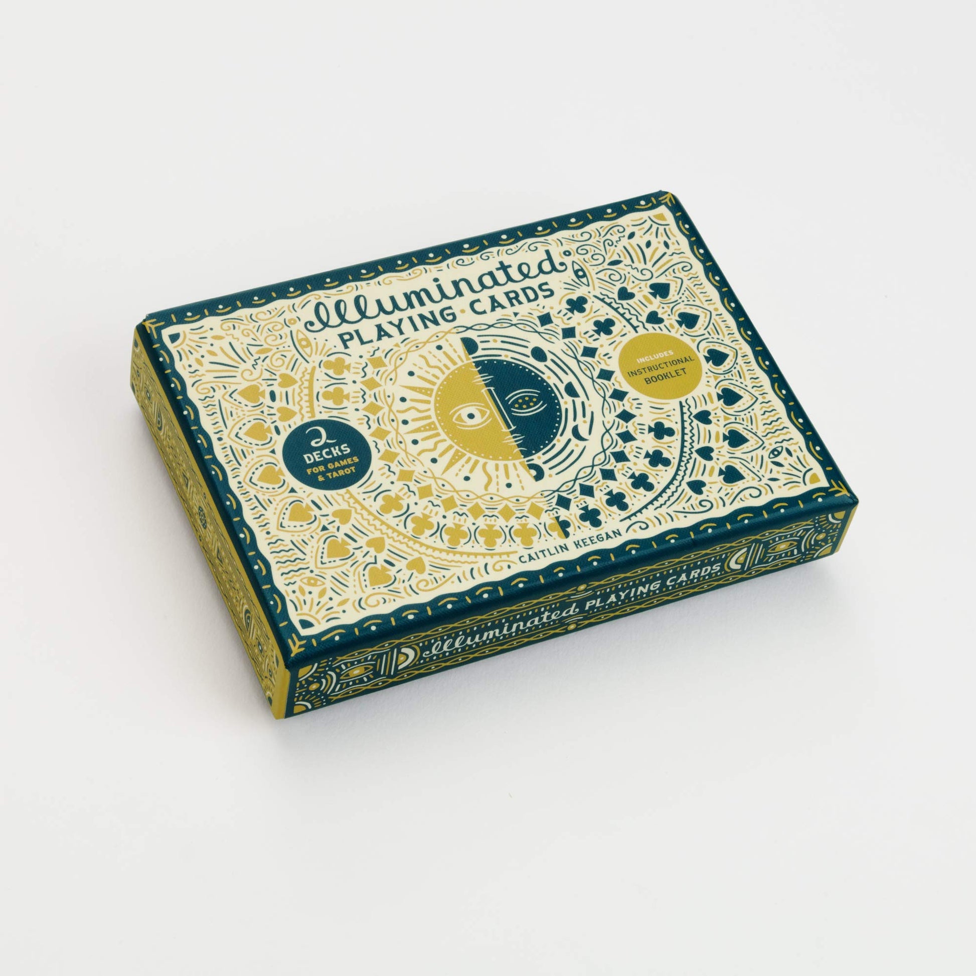 Illuminated Playing Cards: Two Decks for Games and Tarot (The Illuminated Art Series)