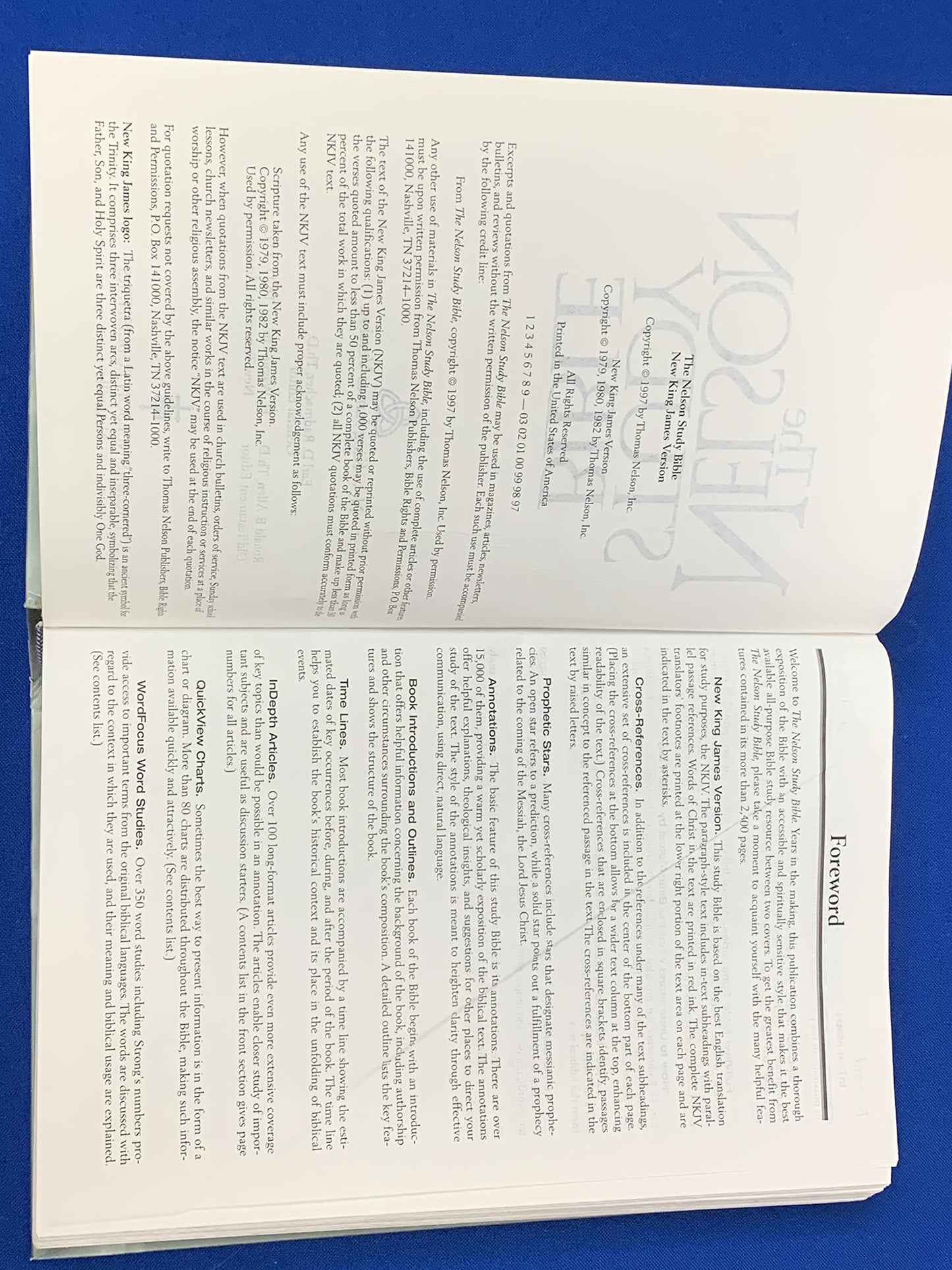 The Nelson Study Bible: New King James Version (Nelson 2885)
