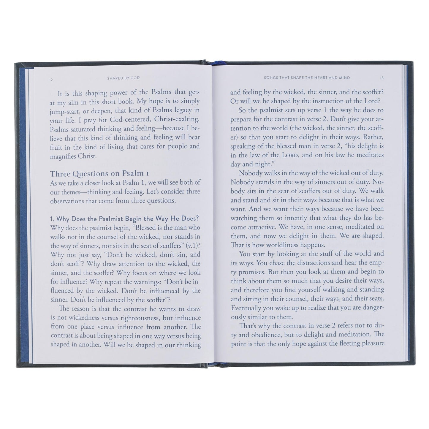 Shaped By God: Psalms That Shape the Heart and Mind