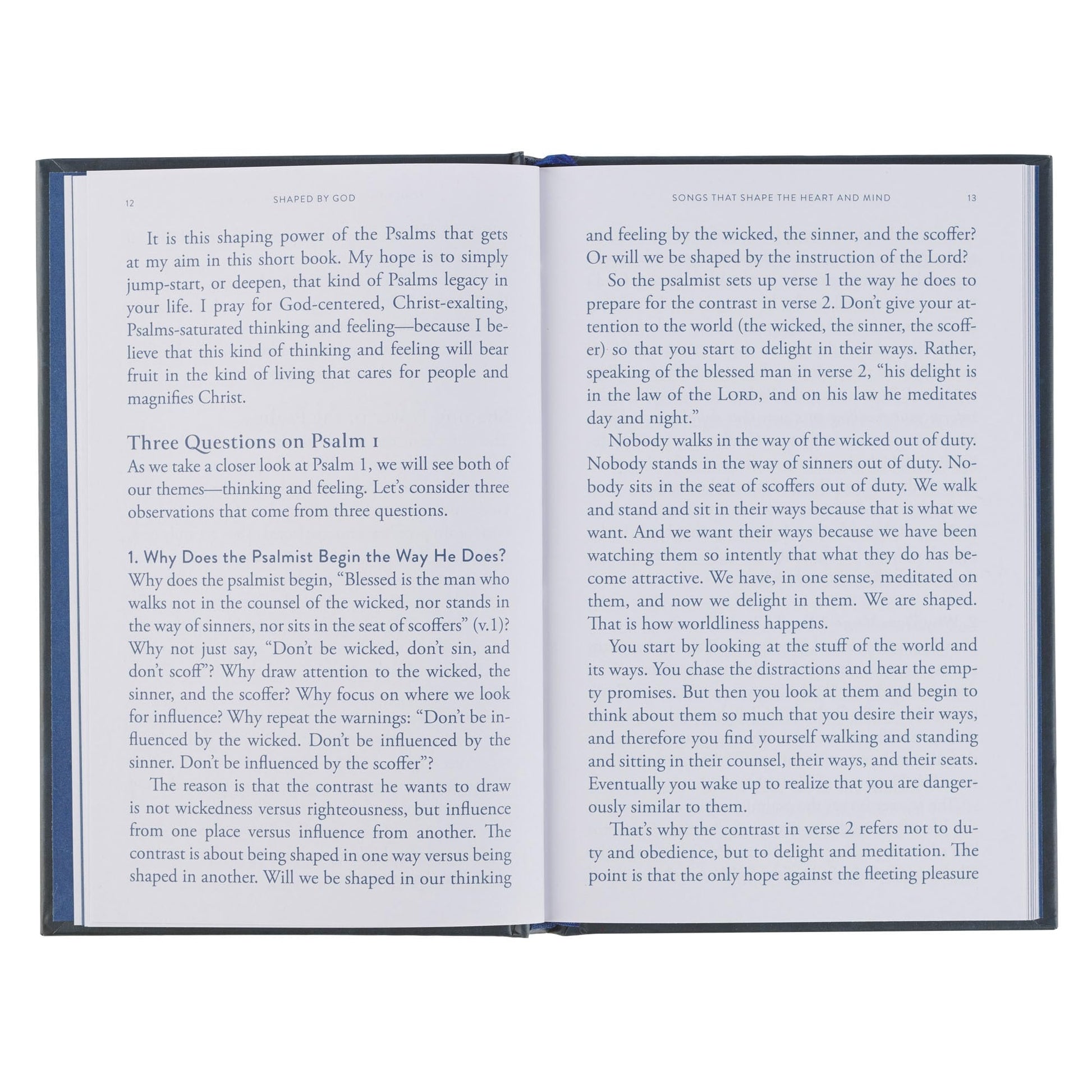Shaped By God: Psalms That Shape the Heart and Mind