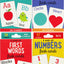 Flash Cards Value Pack - Set of 4 (Alphabet, First Words, Numbers, Colors & Shapes)