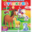 School Zone Stickers for Preschool Workbook: Preschool to Kindergarten, 324 Stickers, Shapes, Patterns, ABC's, Numbers, and Letters (Stuck on Learning Book Series)
