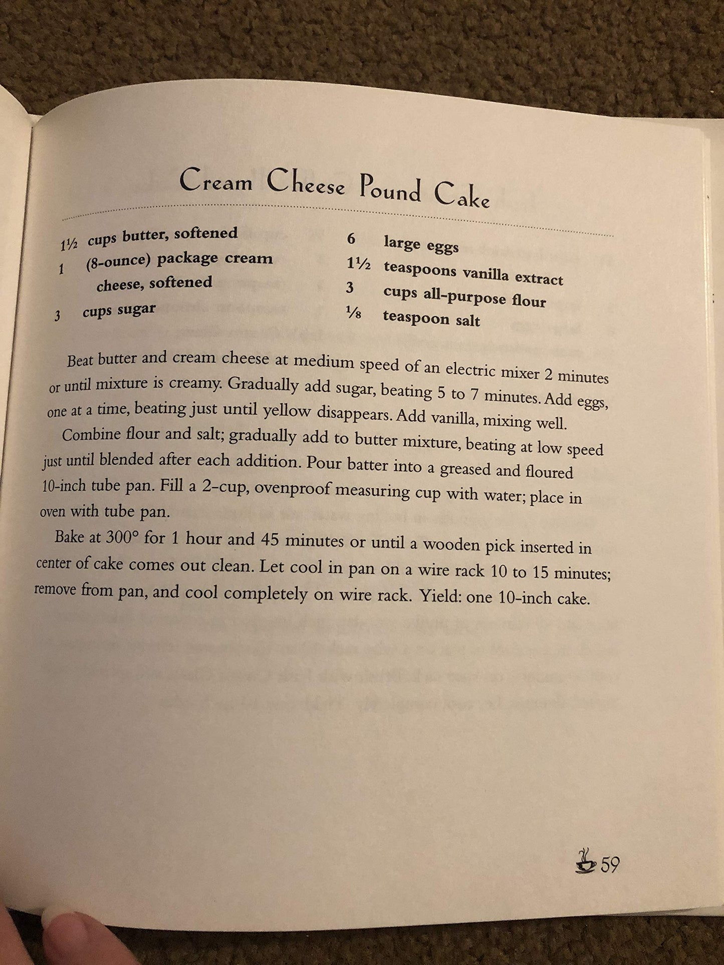 Cafe' Nervosa: The Connoisseur's Cookbook by Frasier Crane
