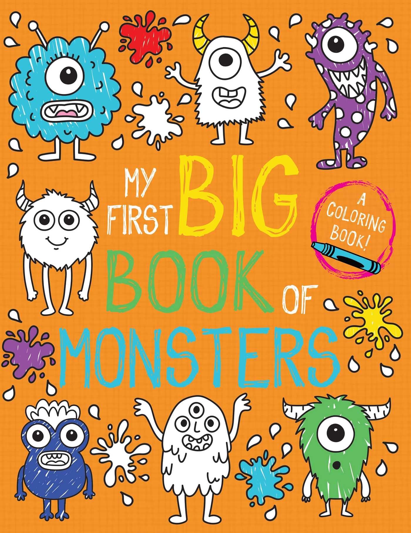 My First Big Book of Monsters (My First Big Book of Coloring)