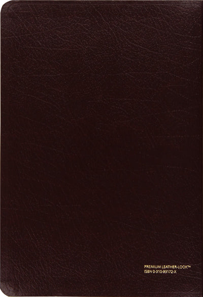 King James Version Reference Bible, Giant Print, Leather Loo