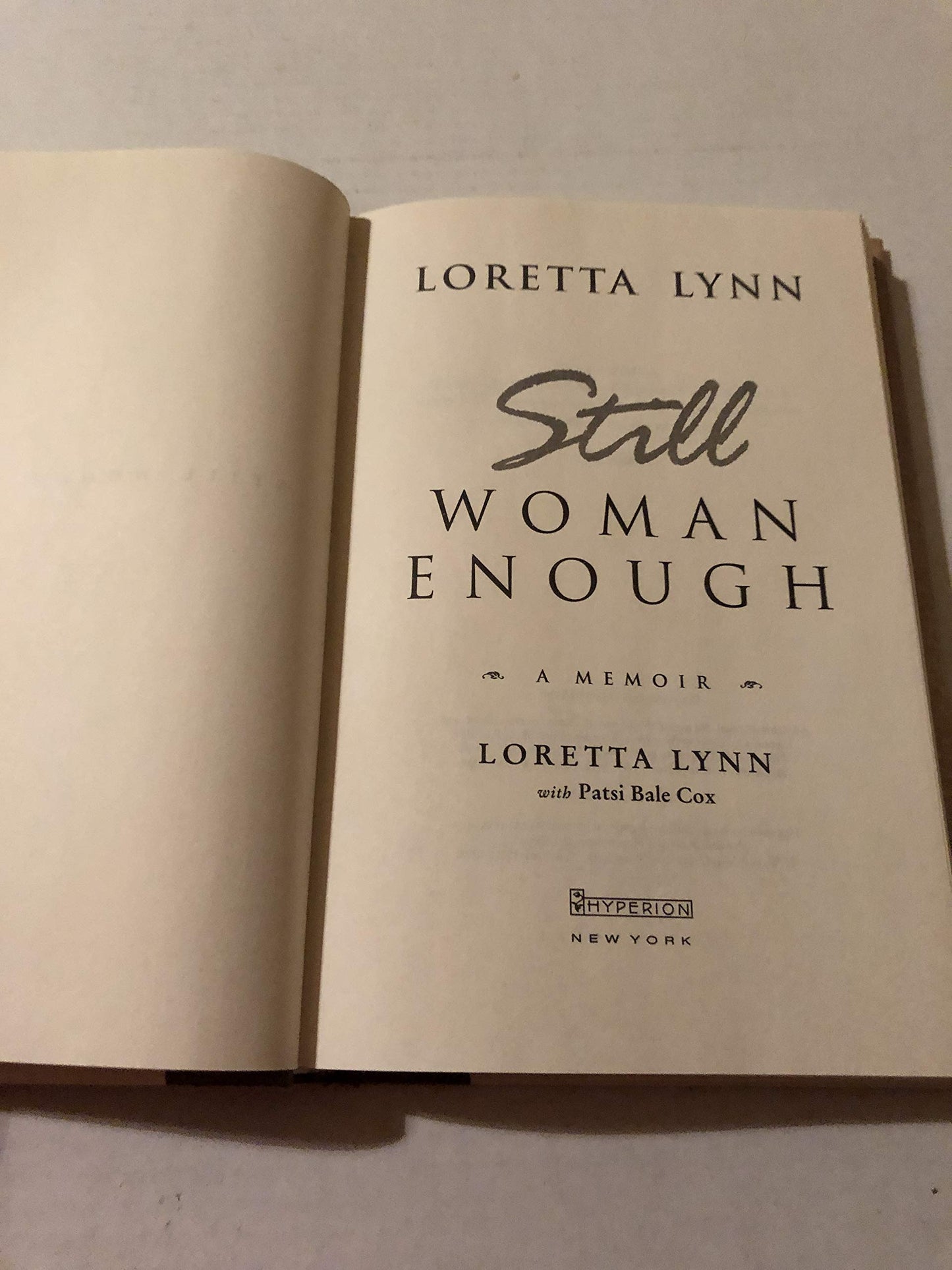 Still Woman Enough: A Memoir by Lynn, Loretta