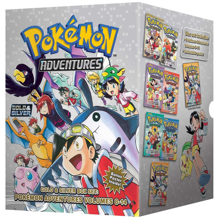 Pok?mon Adventures Gold & Silver Box Set (Set Includes Vols. 8-14) (2) (Pok?mon Manga Box Sets)