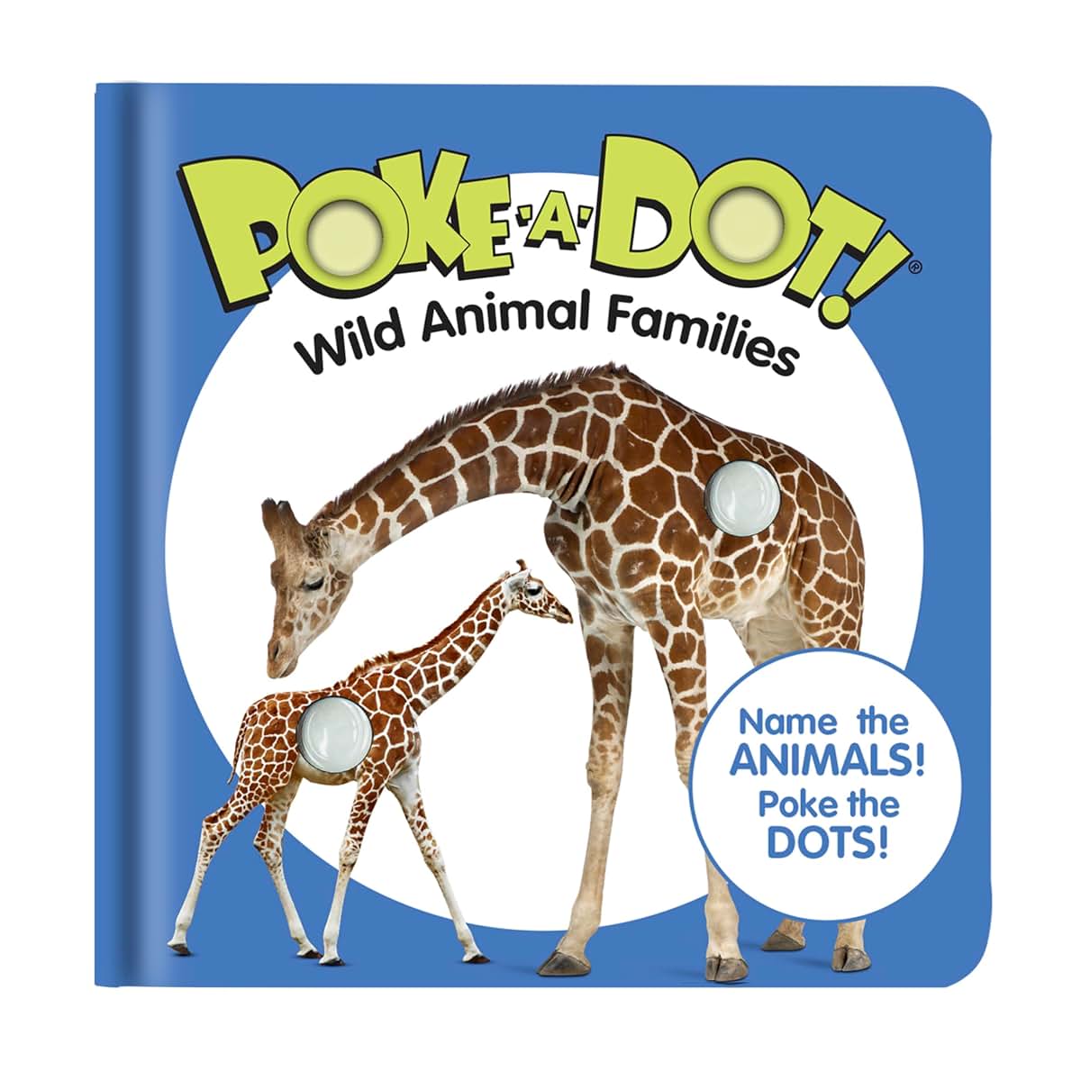 Melissa & Doug Poke-a-Dot - Wild Animal Families