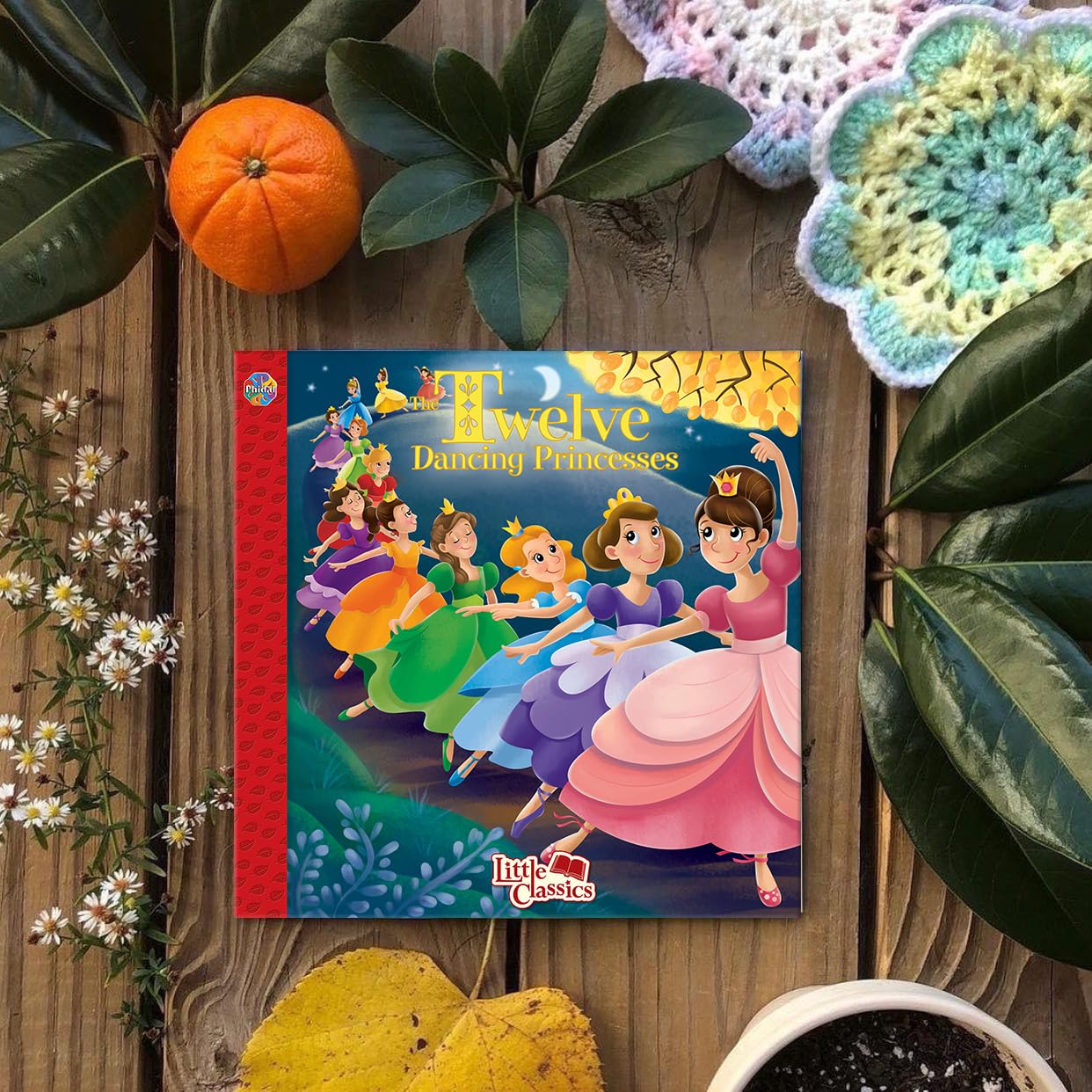 Phidal Twelve Dancing Princesses Little Classics - Stories for kids, 24-page storybook
