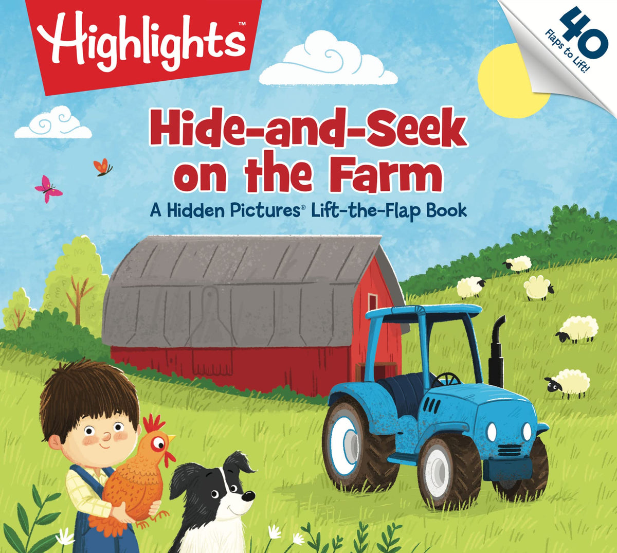 Hide-and-Seek on the Farm: A Hidden Pictures Lift-the-Flap Book (Highlights Lift-the-Flap Books)