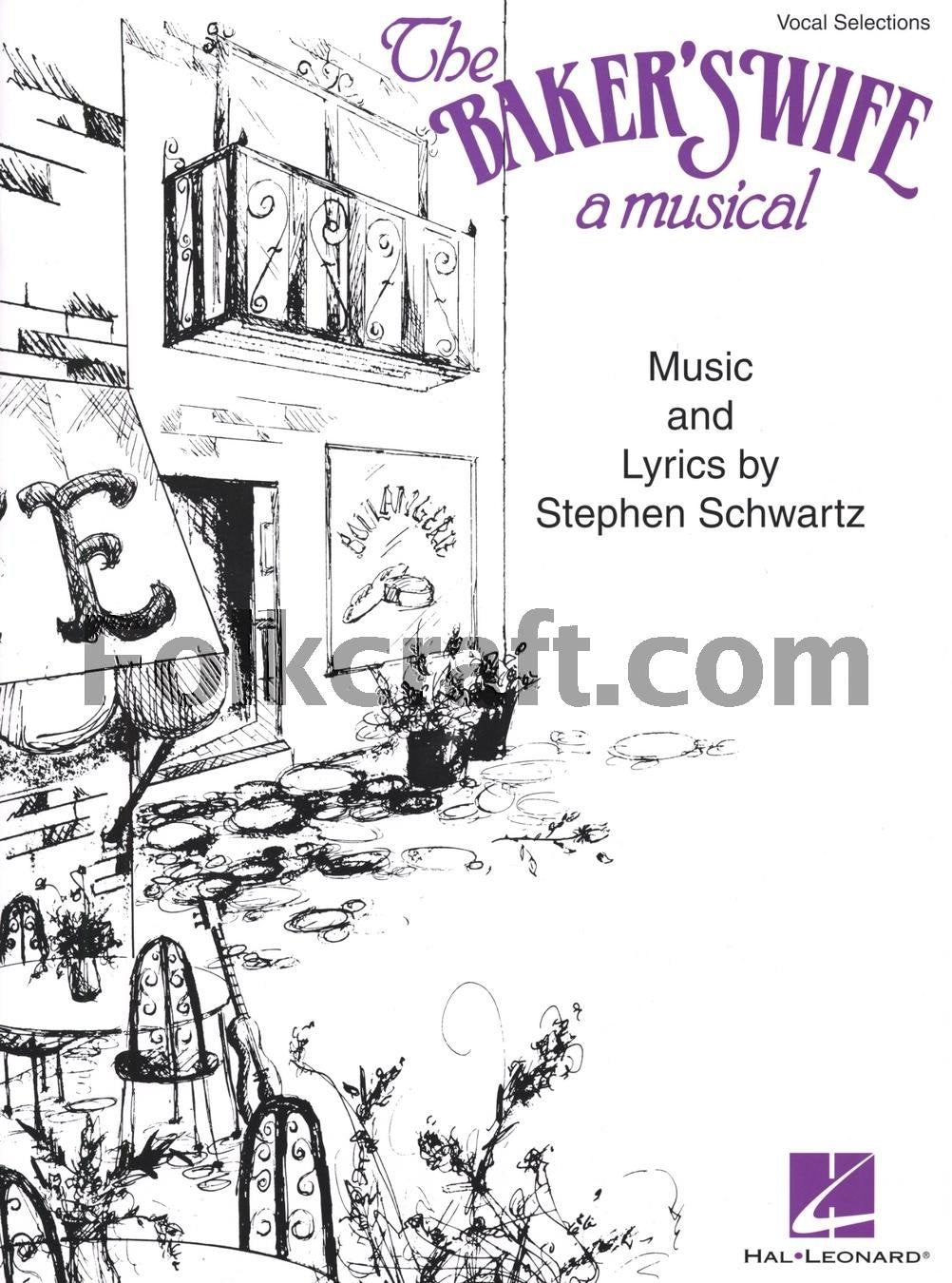 The Baker's Wife: Vocal Selections Piano, Vocal and Guitar C