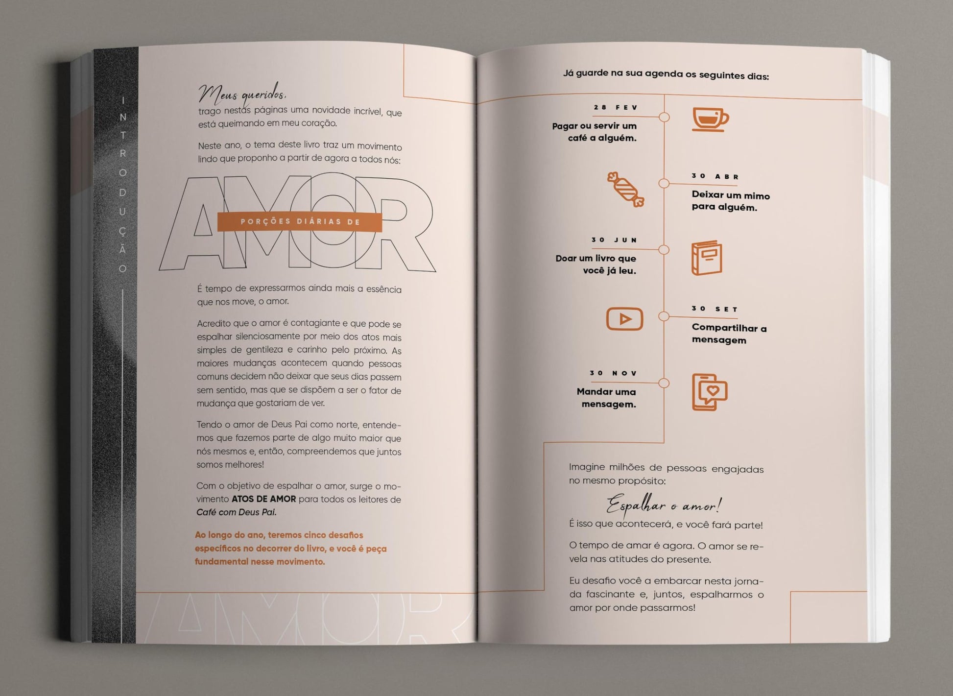 Caf com Deus Pai  Pores Dirias de Amor - Volume 6