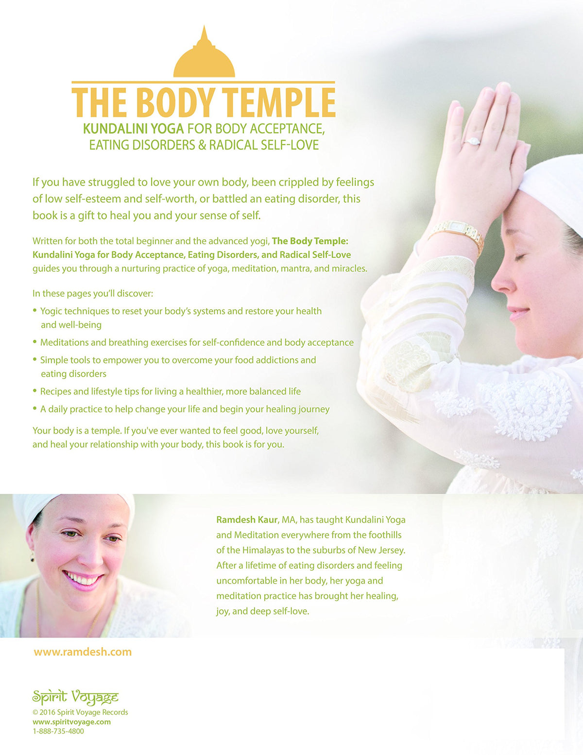 The Body Temple: Kundalini Yoga For Body Acceptance, Eating Disorders & Radical Self-Love