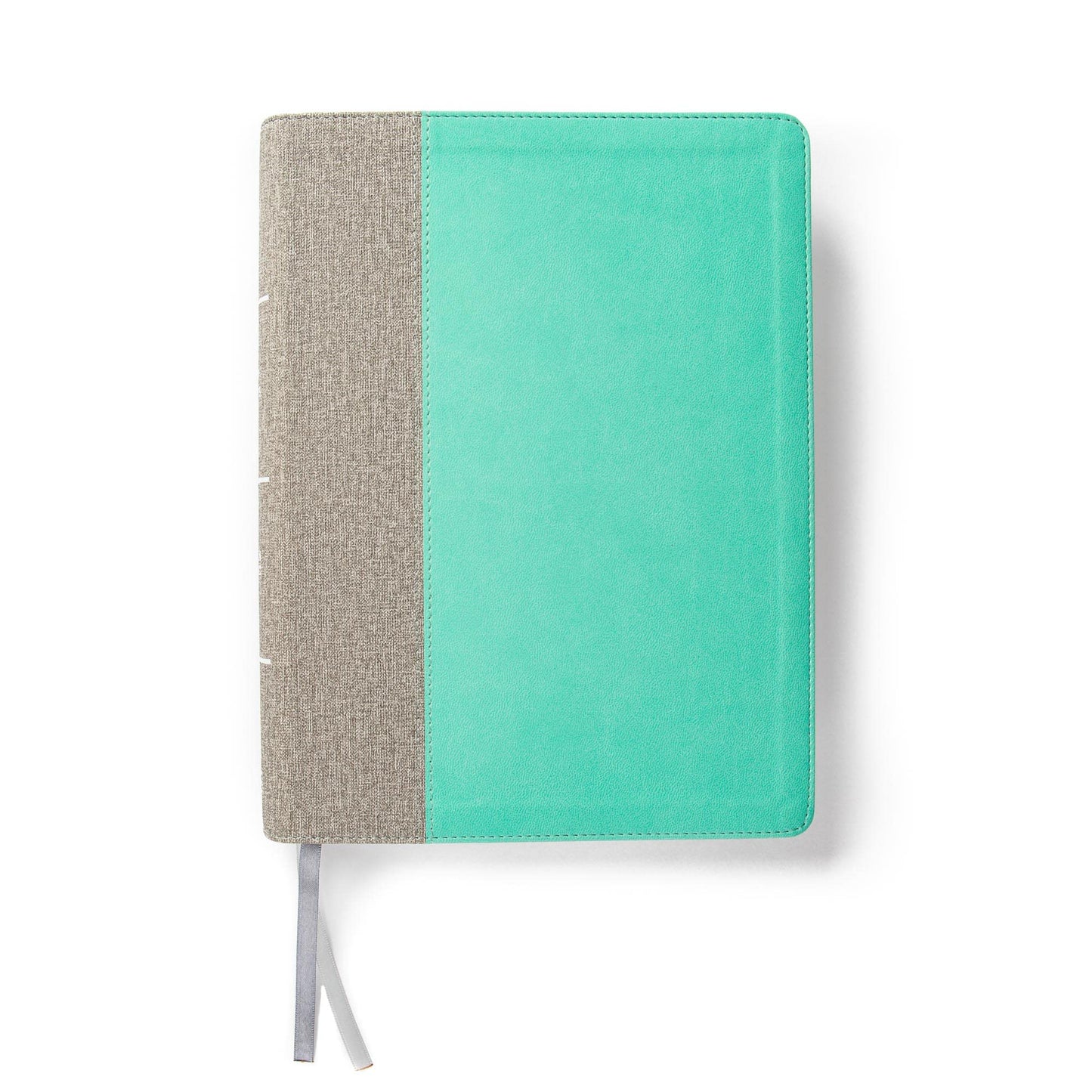 CSB Lifeway Women's Bible, Gray/Mint LeatherTouch, Indexed, Black Letter, Single-Column, Wide-Margins, Devotions, Articles, Word Studies, Character Profiles, Easy-to-Read Bible Serif Type
