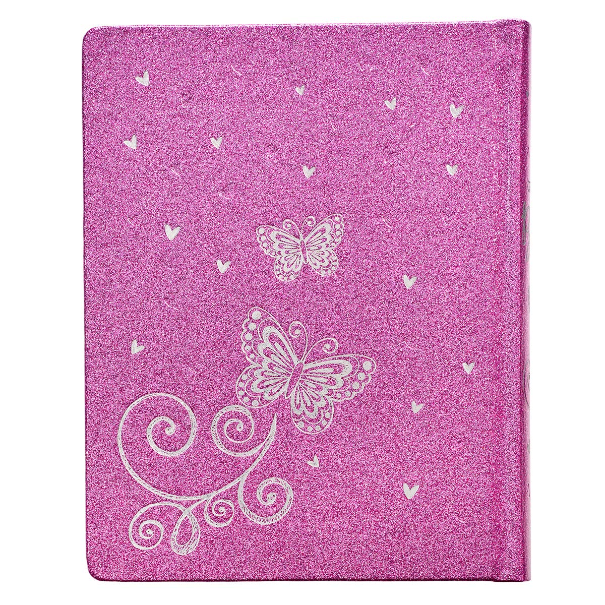 ESV Holy Bible, My Creative Bible For Girls, Hardcover w/Ribbon Marker, Illustrated Coloring, Journaling and Devotional Bible, English Standard Version, Purple Glitter (ESV Creative Editions Girls)