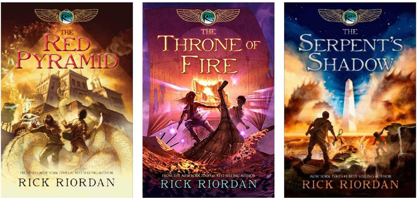The Kane Chronicles Hardcover Boxed Set