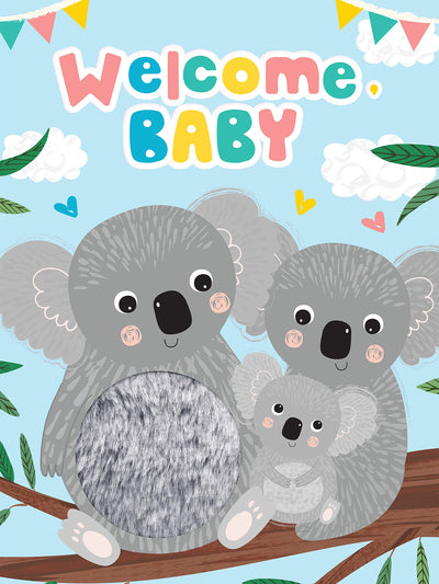 Welcome, Baby - Touch and Feel Board Books - Sensory Board Book (Touch & Feel Sensory Board Books for Baby & Toddler Time)
