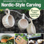 Beginner's Guide to Nordic-Style Carving: 22 Functional Projects Including Spoons, Bowls & Cups (Fox Chapel Publishing) Carve a Comb, Kuksa Cup, Wall Shelf, and More, Plus How to Work with Green Wood