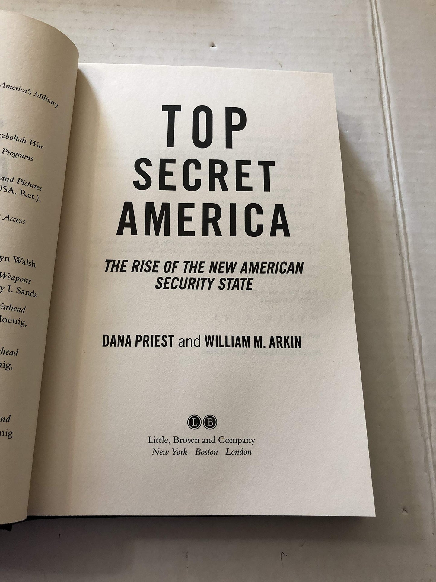 Top Secret America: The Rise of the New American Security State