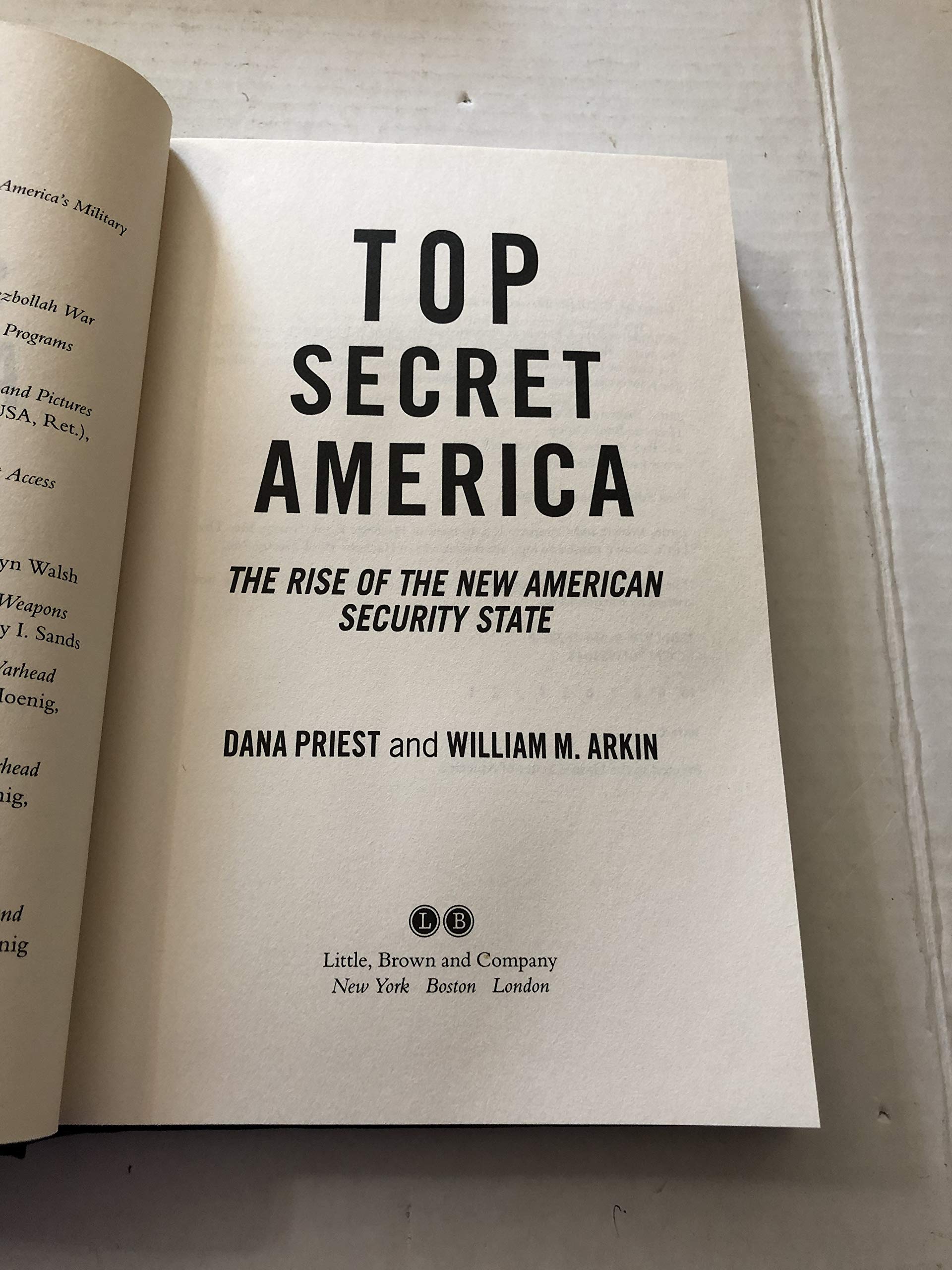 Top Secret America: The Rise of the New American Security State