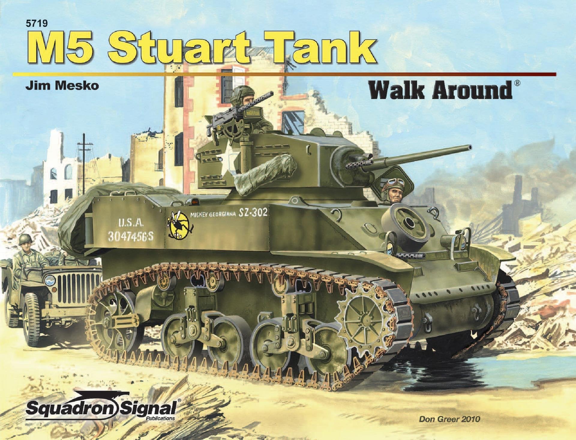 M5 Stuart Tank - Armor Walk Around No. 19