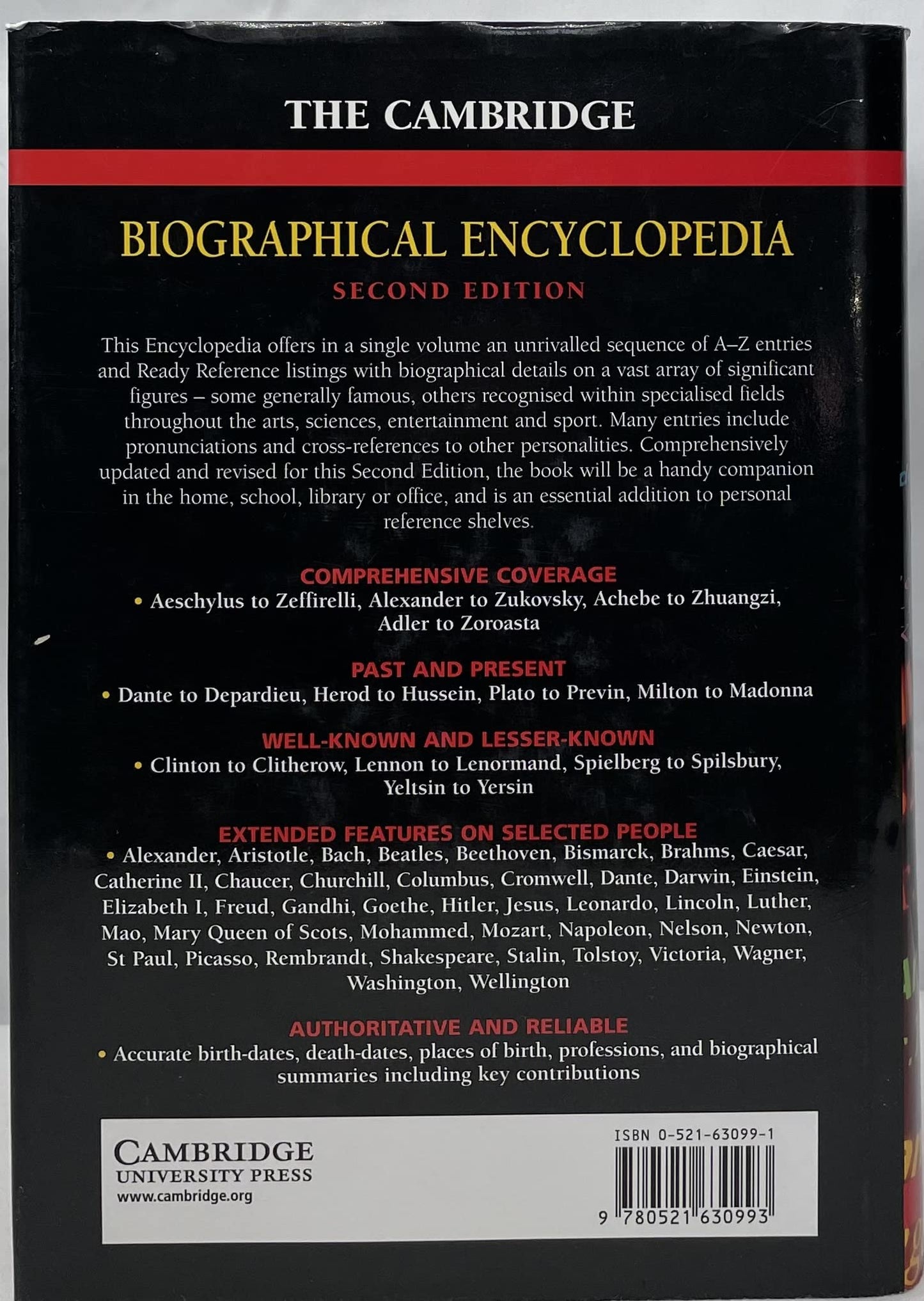 The Cambridge Biographical Encyclopedia