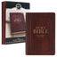KJV Holy Bible, Standard Size Faux Leather Red Letter Edition Thumb Index & Ribbon Marker, King James Version, Saddle Tan (KJV Deluxe Gift Editions)