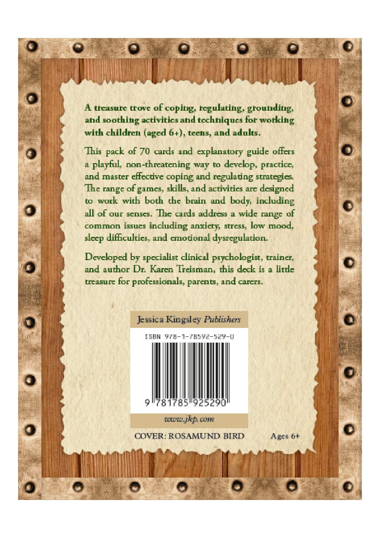 A Therapeutic Treasure Deck of Grounding, Soothing, Coping and Regulating Cards (Therapeutic Treasures Collection)