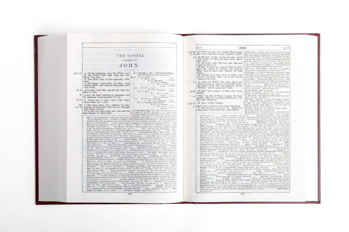 The Companion Bible: Enlarged Type Edition