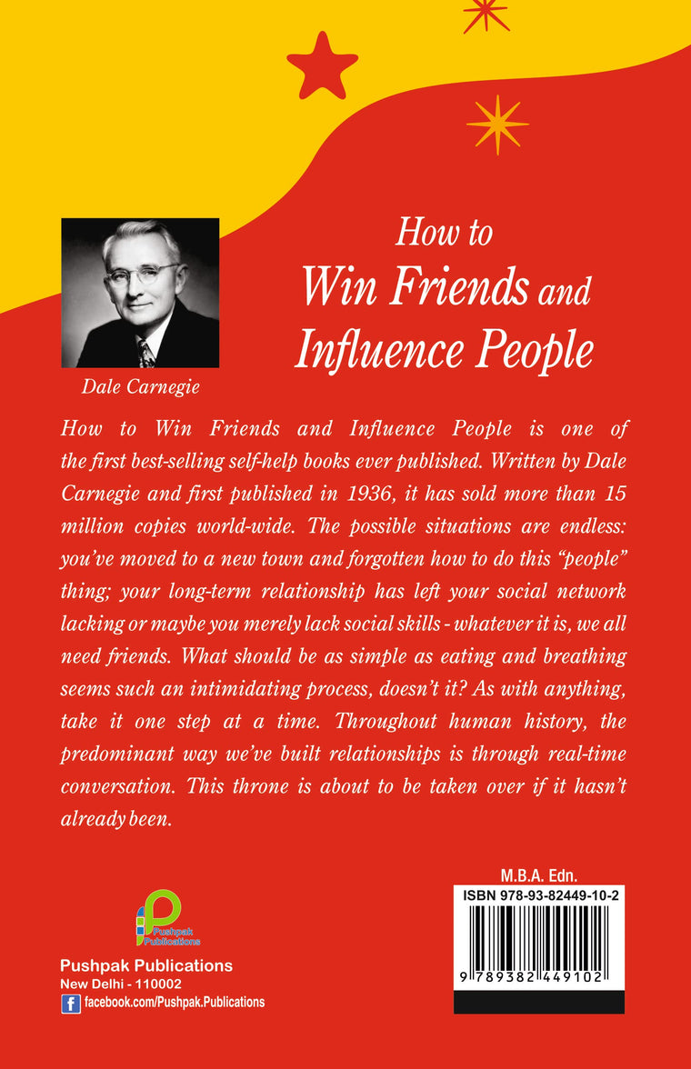 How to Win Friends and Influence People — back cover