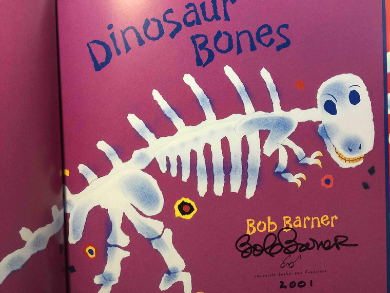 Dinosaur Bones (Bob Barner) — back cover