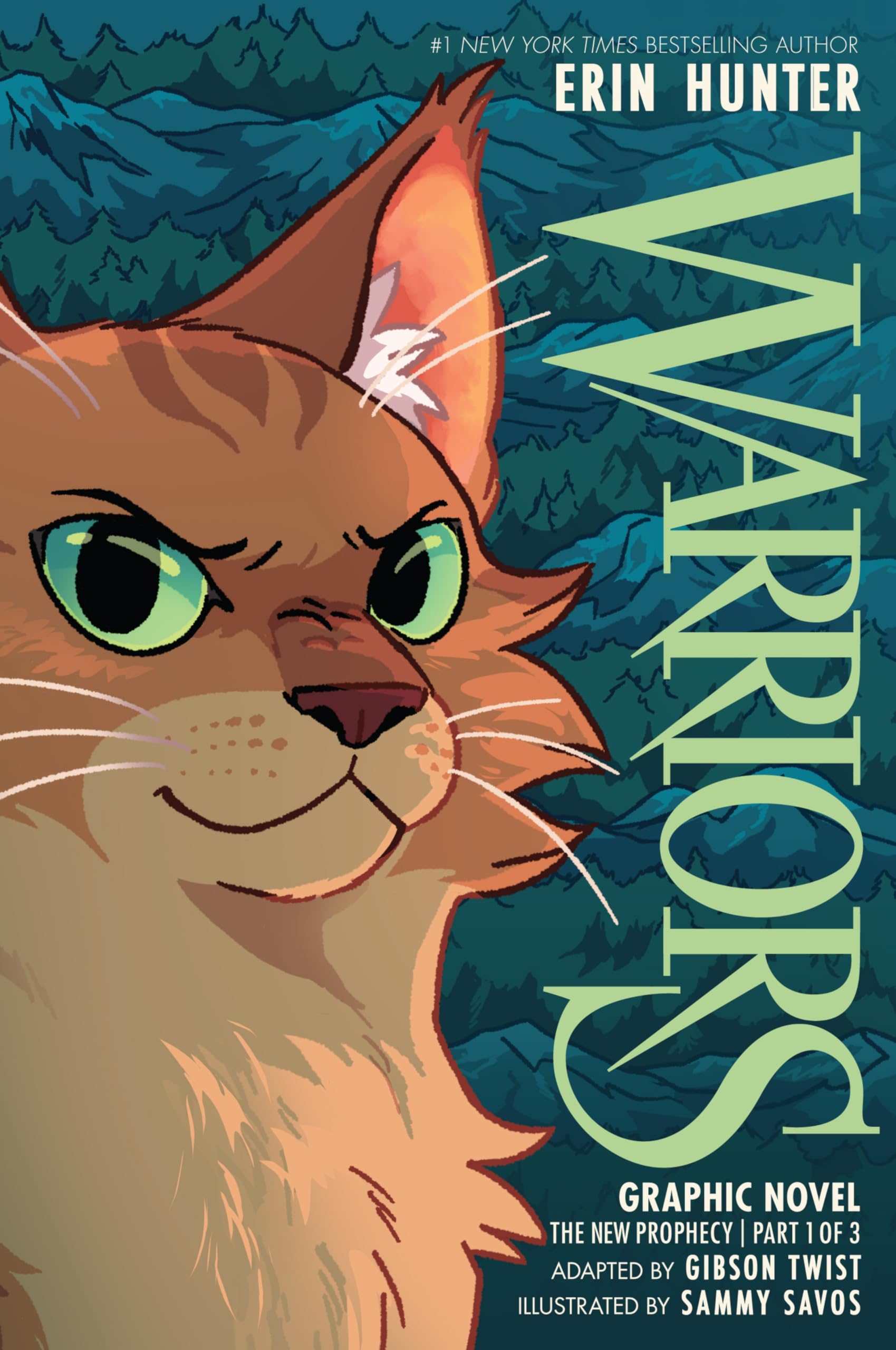 Warriors Graphic Novel: The New Prophecy, Part One of Three: A Full-Color Graphic Novel Adaptation of the Warriors Cats Series