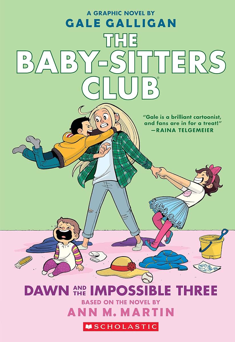 Dawn and the Impossible Three: A Graphic Novel (The Baby-Sitters Club #5) (The Baby-Sitters Club Graphix)