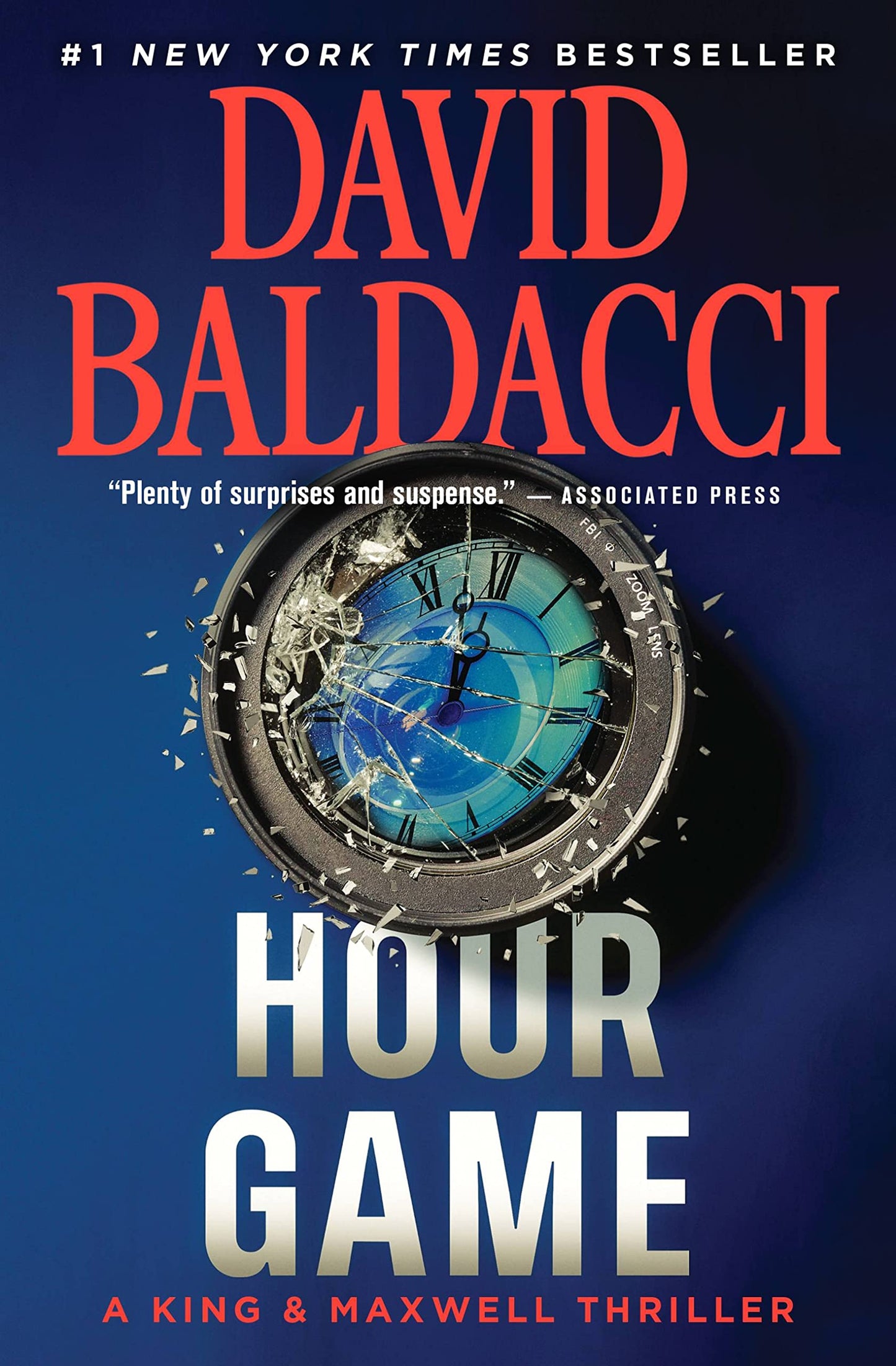 Hour Game (Large Print) by Baldacci, David