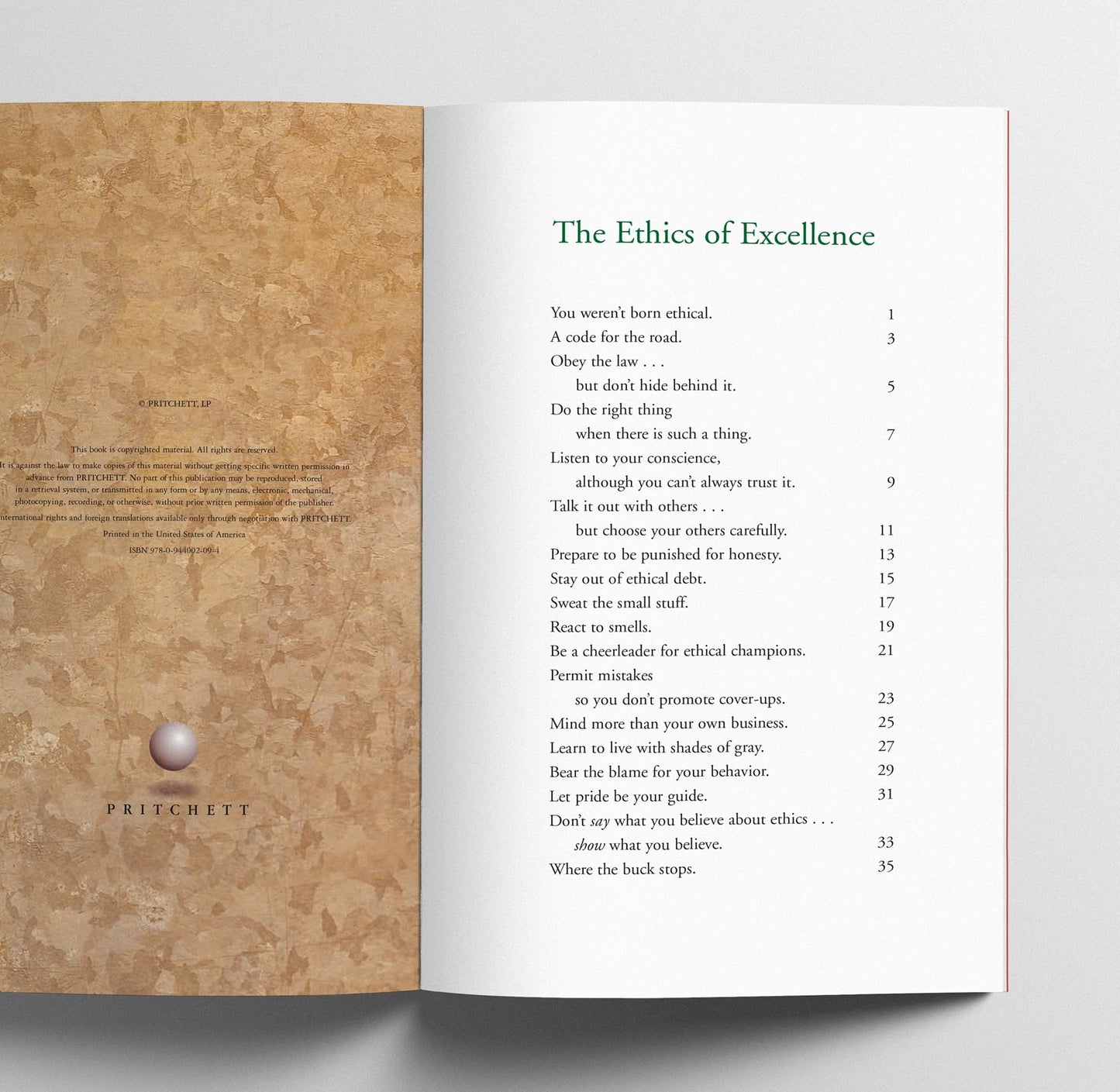 The Ethics of Excellence