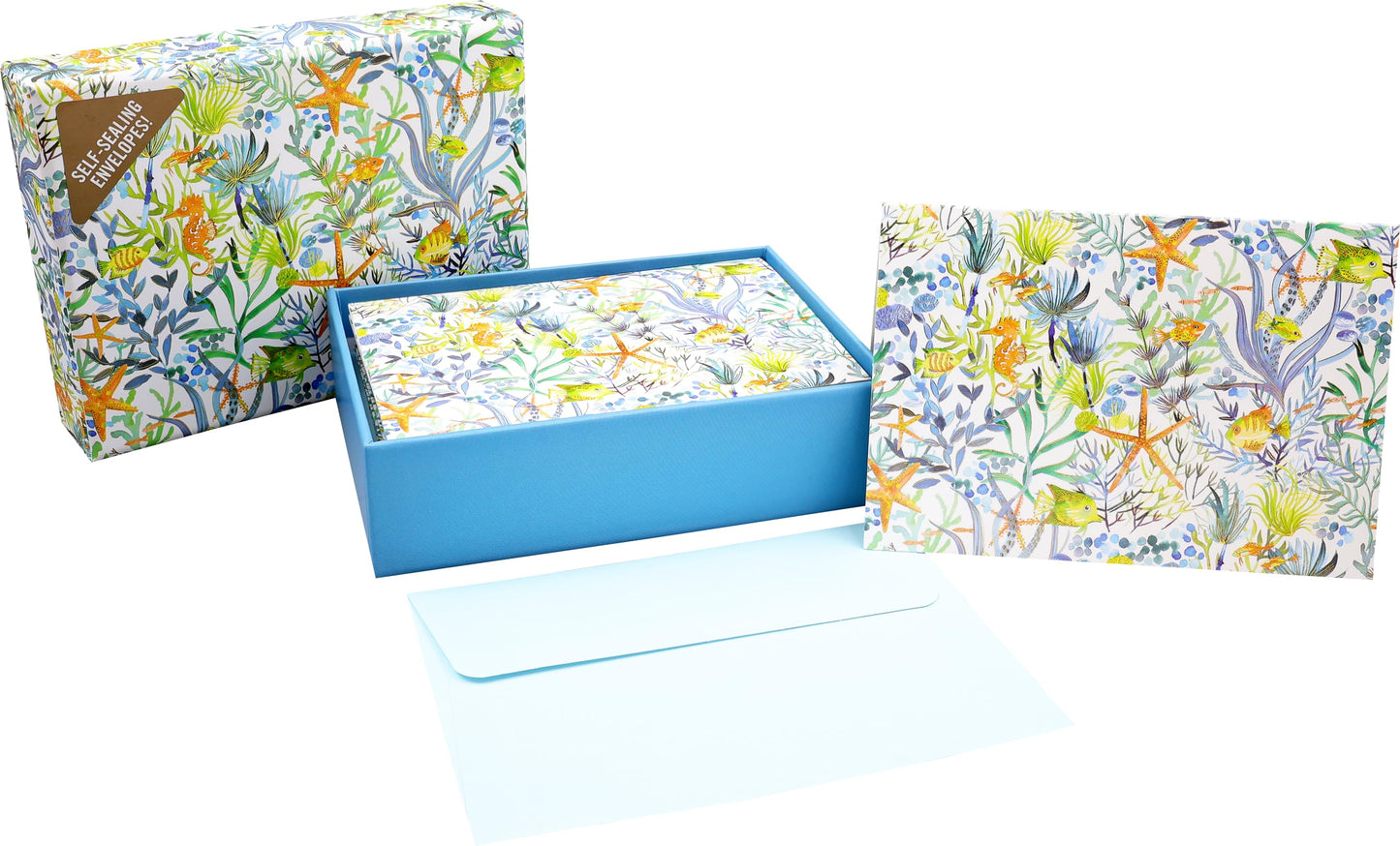 Ocean Dream Note Cards (14 cards, 15 self-sealing envelopes)