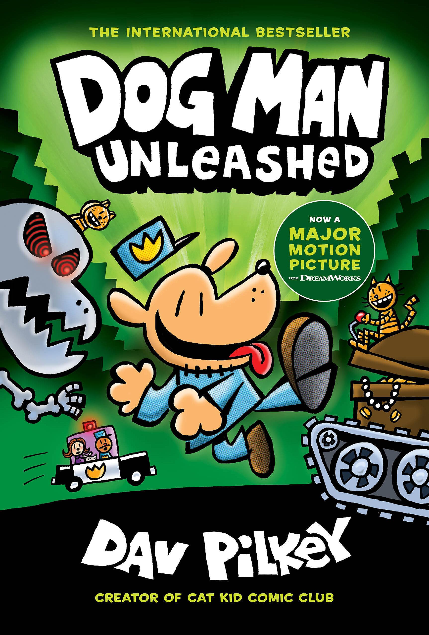 Dog Man Unleashed: A Graphic Novel (Dog Man #2): From the Creator of Captain Underpants (2)