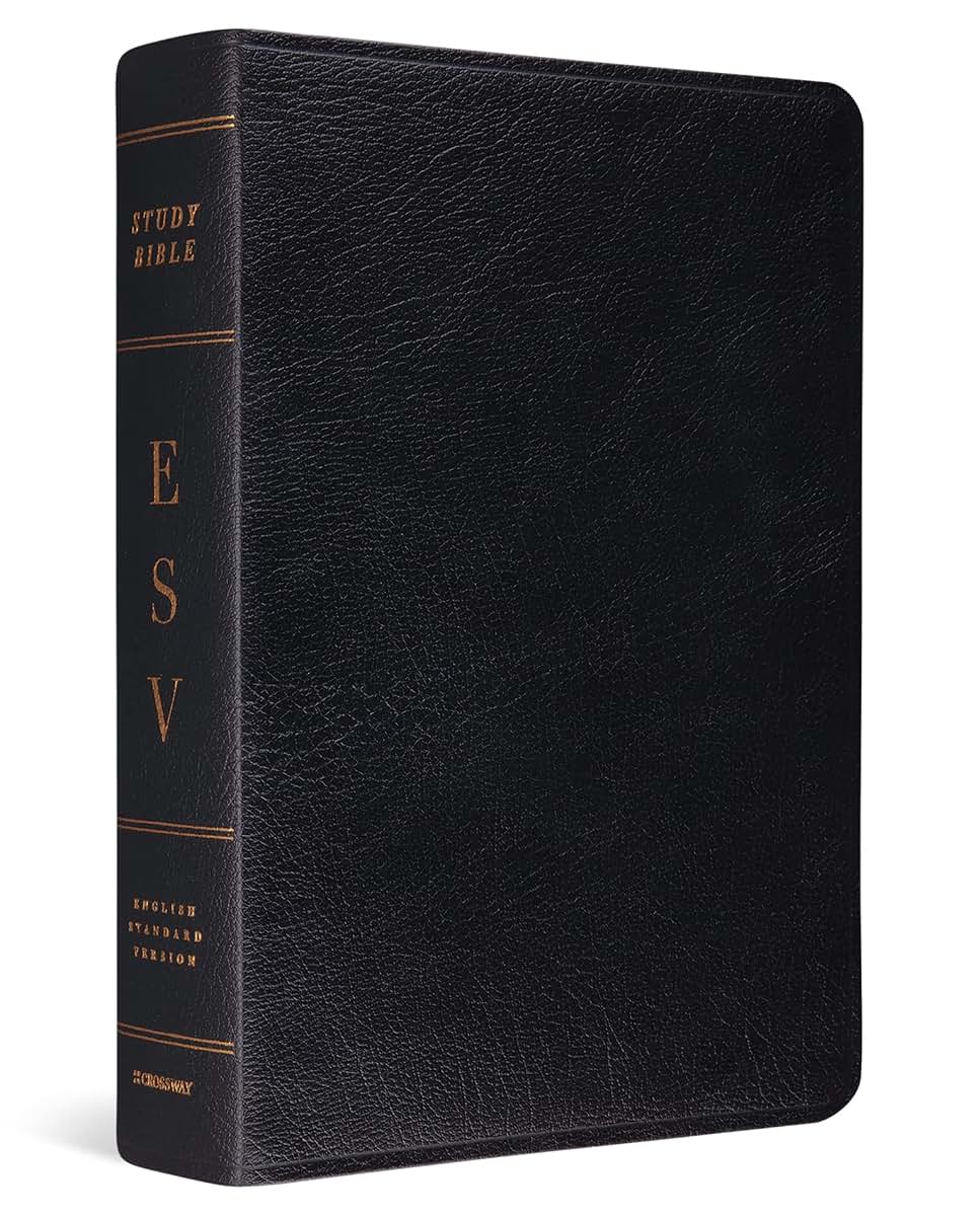 ESV Study Bible (Black, Indexed)