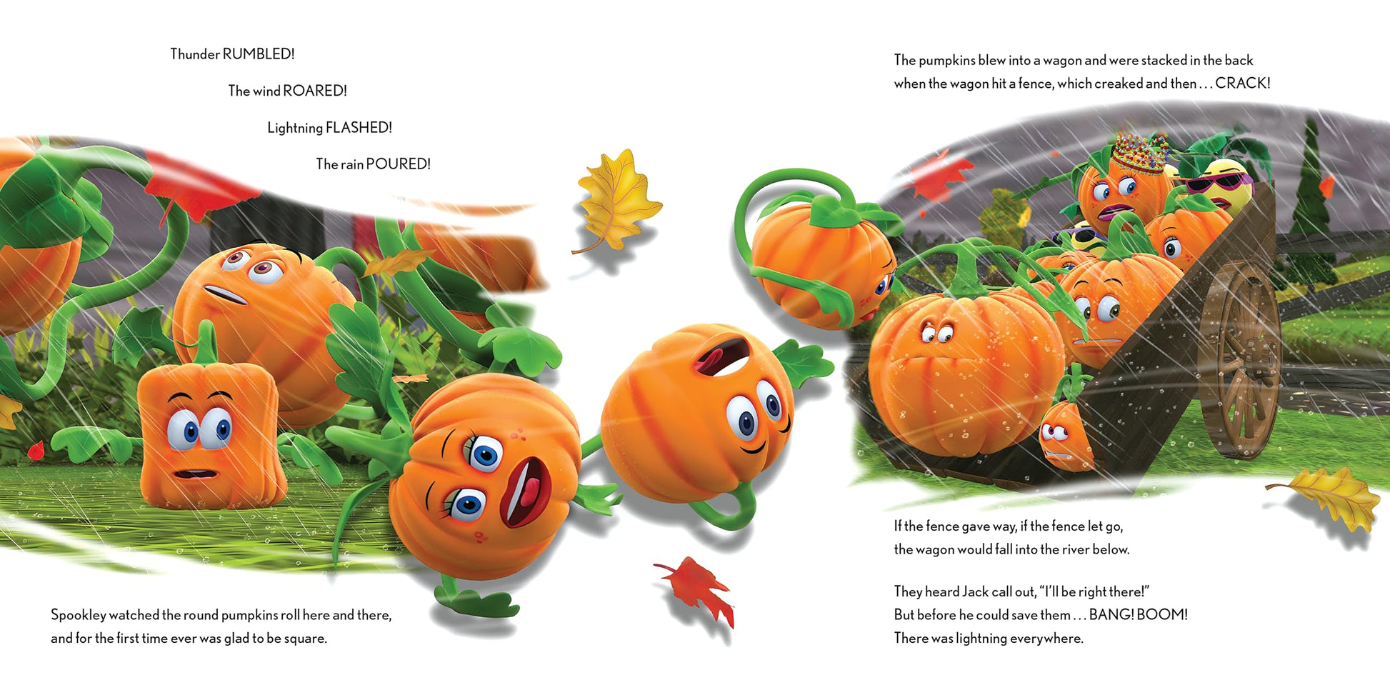 Spookley the Square Pumpkin, the Halloween Movie Book