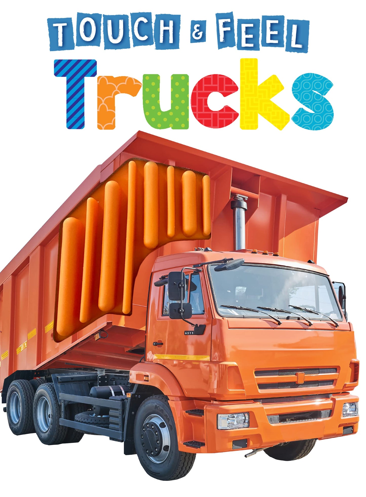 Trucks - Touch and Feel Board Book - Sensory Board Book (Touch & Feel Sensory Board Books for Baby & Toddler Time)