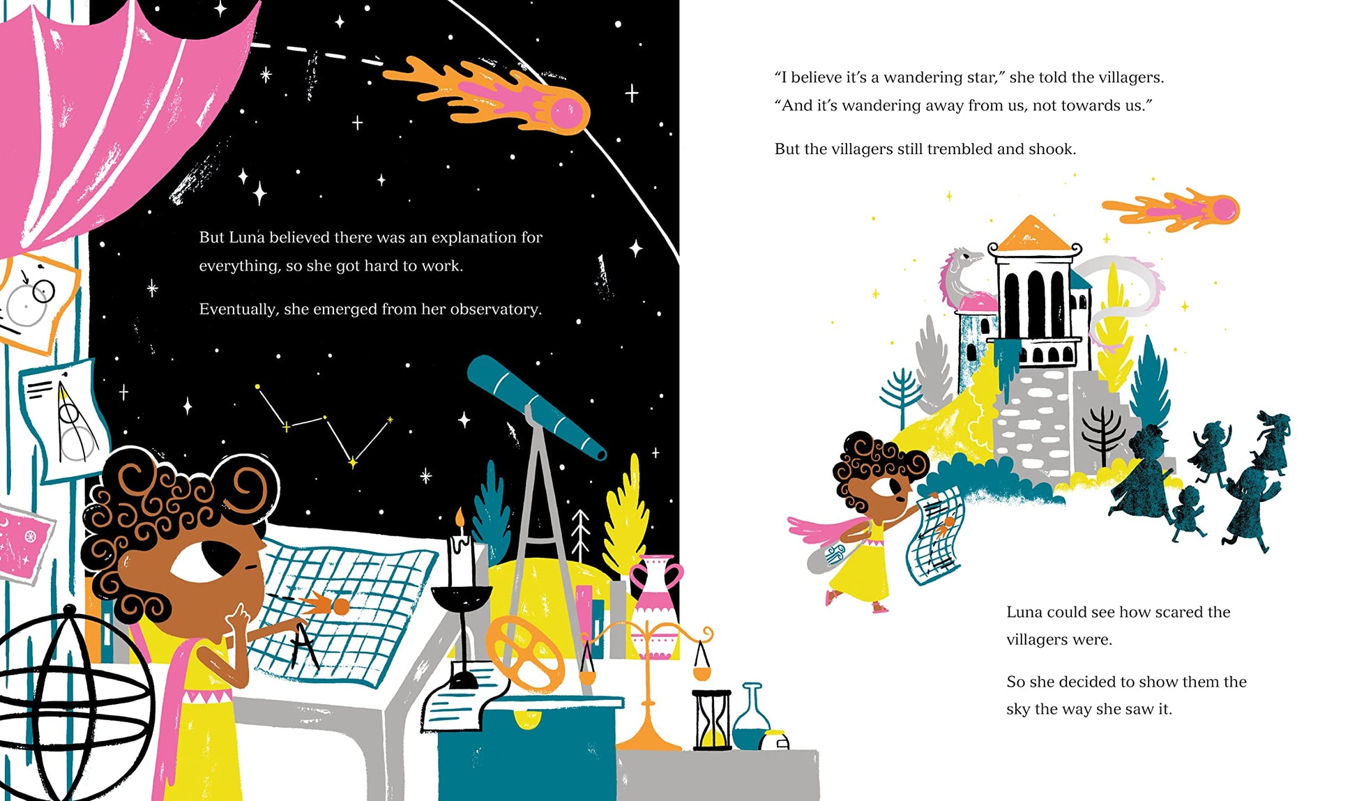 Luna and the Sky Dragon: A stargazing adventure story