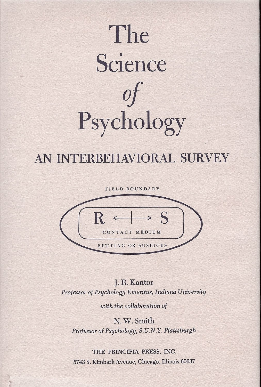 The Science of Psychology: An Interbehavioral Survey