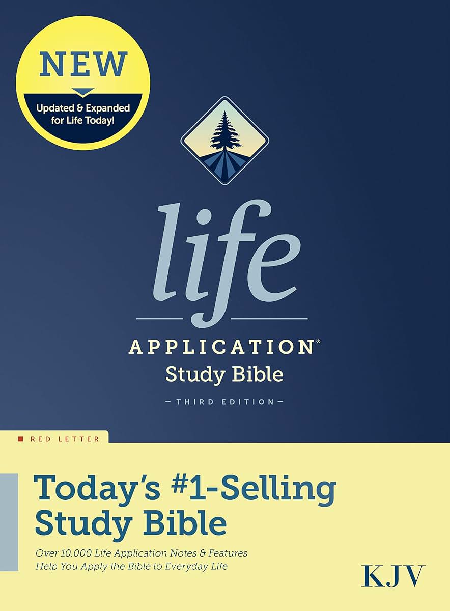 KJV Life Application Study Bible, Third Edition (Hardcover, Red Letter)