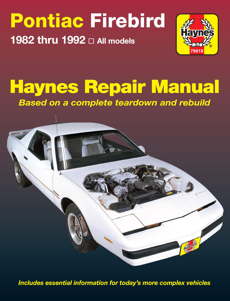 Pontiac Firebird (82-92) Haynes Repair Manual