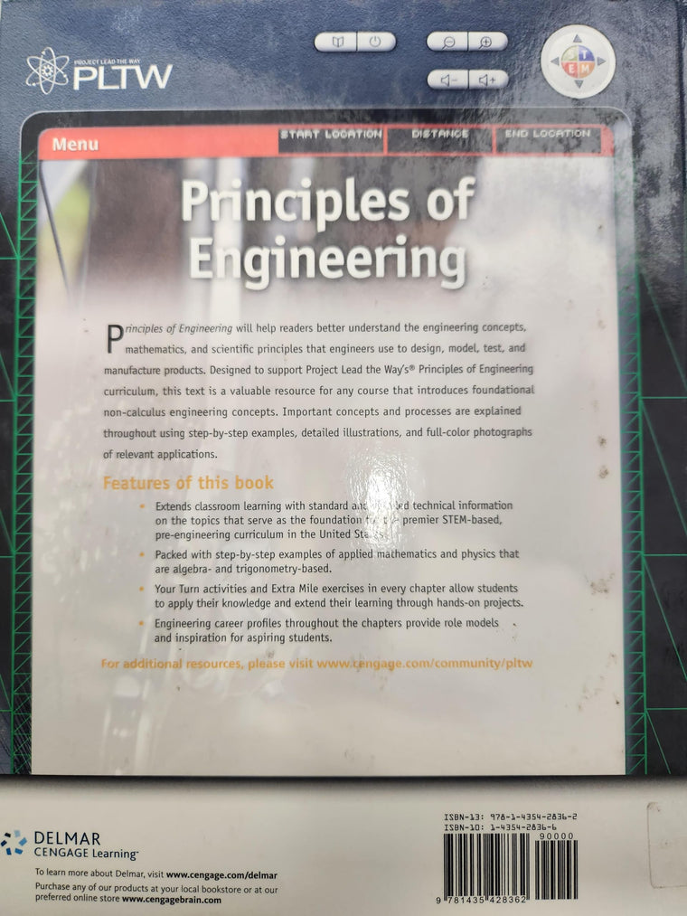Principles of Engineering (Project Lead the Way (Hardcover)) — back cover