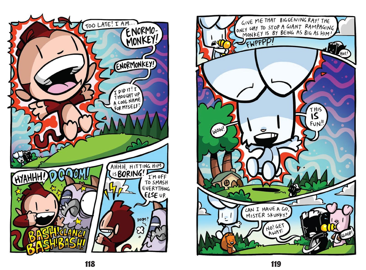 Bunny vs Monkey and the League of Doom!: 3