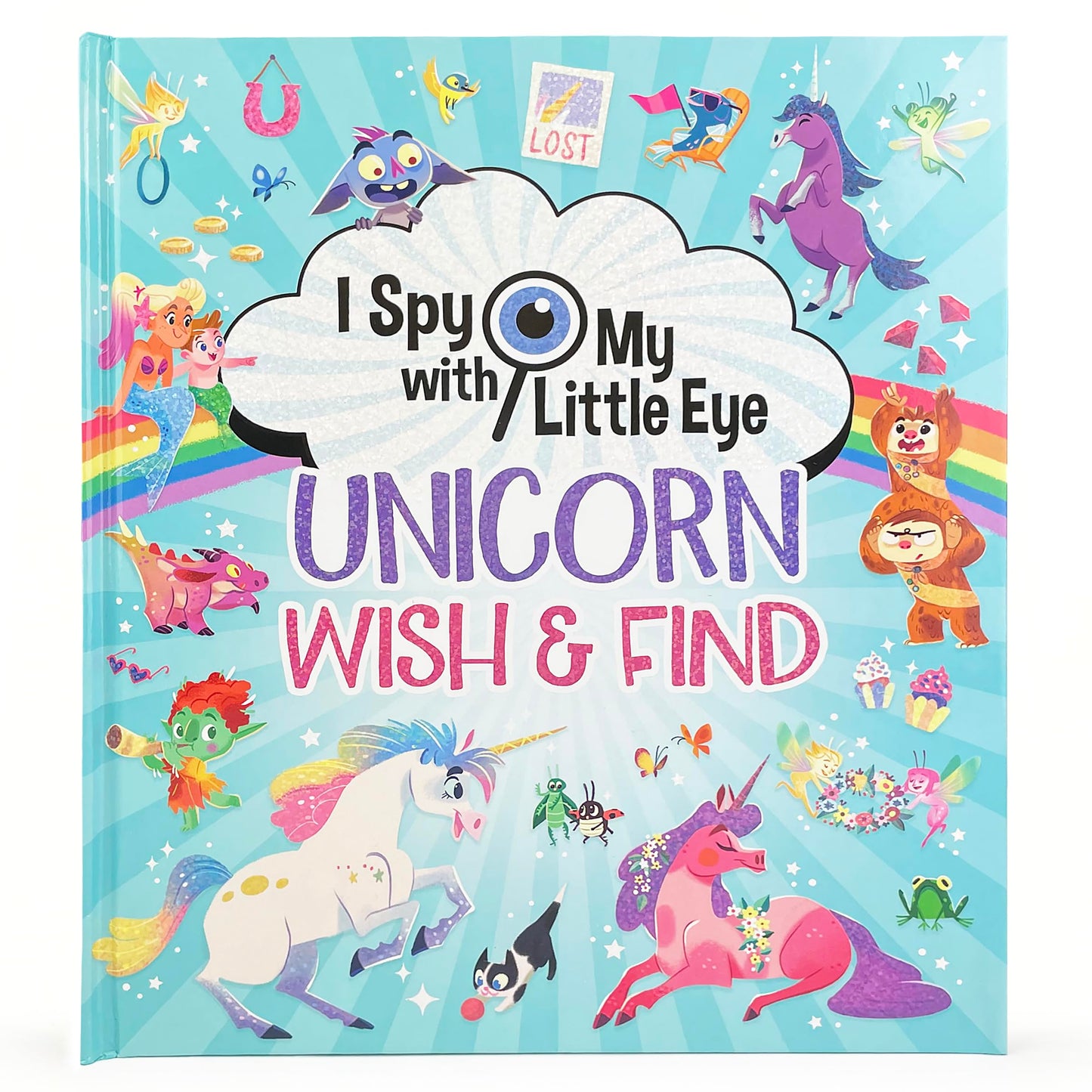 I Spy With My Little Eye Unicorn Wish & Find - Kids Search, Find, and Seek Activity Book, Ages 3, 4, 5, 6+
