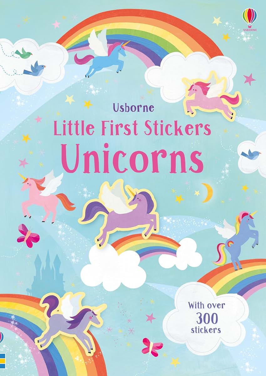 Little First Stickers Unicorns: A Magical Activity Book About Unicorns and Woodland Scenes for Kids (Ages 3-5)